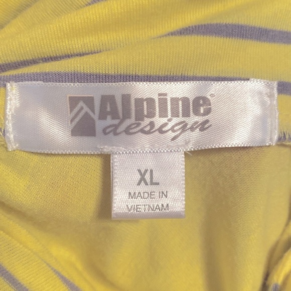 Alpine design extra large, yellow and gray casual dress - Picture 5 of 8